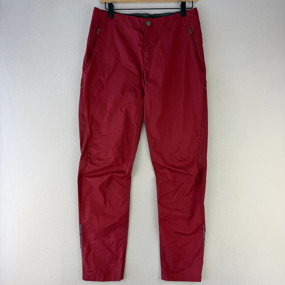 Fjallraven Specialized Riders Hybrid Trousers Women 30-31 Red Cycling Outdoor